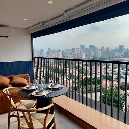 Apartamento Com Estacao De Trabalho E Vista Proximo A Faria Lima E Congonhas São Paulo Eksteriør bilde