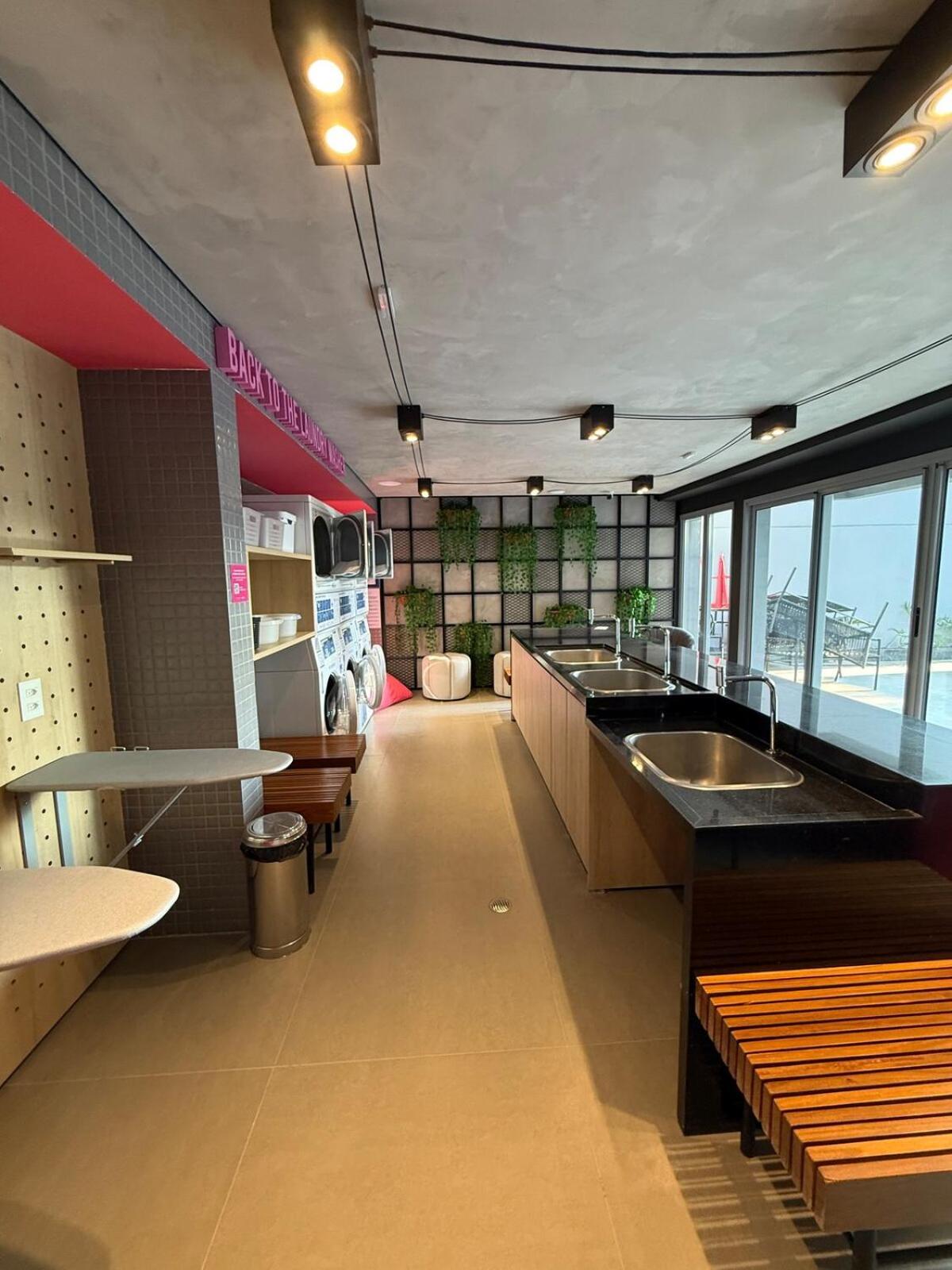 Apartamento Com Estacao De Trabalho E Vista Proximo A Faria Lima E Congonhas São Paulo Eksteriør bilde